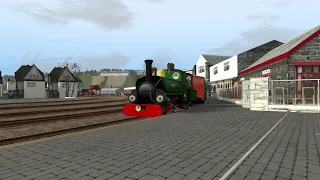 driving blanche on the Ffestiniog (train simulator)