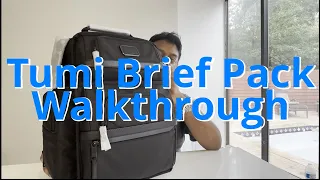 Tumi Alpha Brief Pack Walkthrough, Best 2024 Backpack?