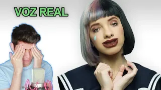 Escuchando la VOZ REAL de Melanie Martinez sin Autotune | Vargott