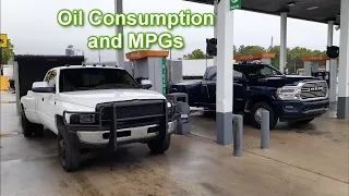20 Year Old 24v Cummins Dually Towing 775 Miles