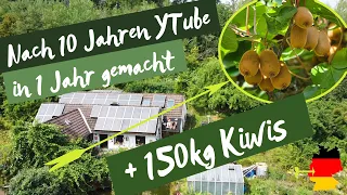 1300qm Haus- Waldgarten - Selbstversorgung im Fokus - kein Rasen - aquaponic pilzzucht exoten tiere