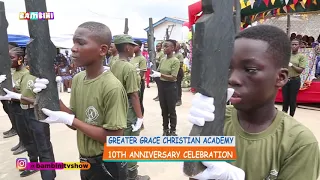 Awesome Cadet Marching Drill & Live Band at Greater Grace Int'l School