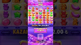 MİLYON KOYDUK #slots #slotoyunları #slotvideoları #sugar #casino #live #pragmatic #sweet #shorts