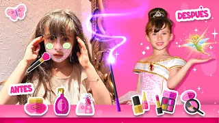 Saritah Bebe se Transforma en Princesa en Disney World | Magic Kingdom