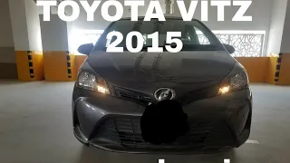 Toyota vitz 2015 japanese Pakistan specification,price and features |CAR WARS