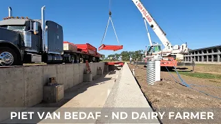 Placing the Scale Deck & Covering the Sorghum Pile (51)