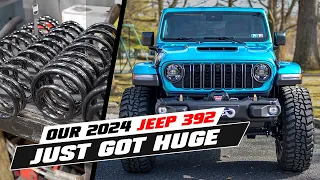 The BEST Lift KIt & Wheels + Tires for our 2024 Jeep Wrangler 392