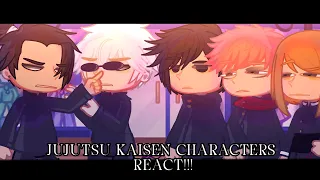 —jujutsu kaisen characters react| [1/??] | read descp