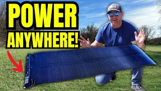 BougeRV 200W Foldable Solar Panel Review & IT’S UNBREAKABLE!
