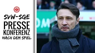 Pressekonferenz nach SVW-SGE | Eintracht Frankfurt