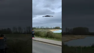 US B2 Stealth Bomber arrival Fairfod