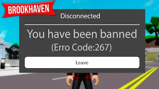 I Got BANNED in Brookhaven!