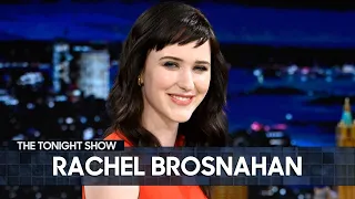 Rachel Brosnahan Short-Circuited Meeting Lizzo and Jon Stewart | The Tonight Show
