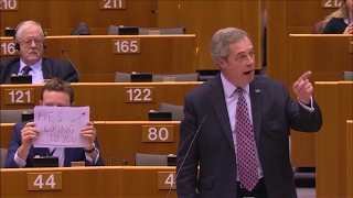 EU-Parlament: Rechtspopulist Farage wird getrollt | DER SPIEGEL