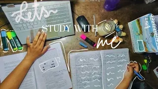 1.5 HOUR STUDY WITH ME ☕ Fireplace ASMR🪵 | pomodoro 30/5🍀 | exam | realtime background noise, piano