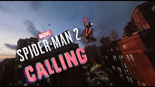 Calling - Metro Boomin - (Spider Man 2 Web Swinging to Music) 4K