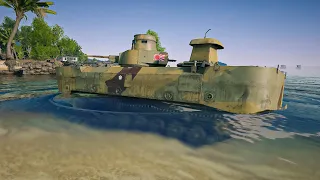 Ka-Chi | Pacific War "Gavutu North" | Enlisted tank gameplay [1440p 60fps]