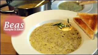 Käse-Lauch Suppe Rezept | Schnell herzhaft kochen | Porree - Hackfleisch