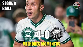 Coritiba 4 x 0 Operário - Melhores Momentos - Campeonato Paranaense 2024