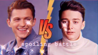 Noah Schnapp VS Tom Holland - Spoiling Battle