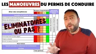 LES FAUTES ÉLIMINATOIRES DANS LES MANOEUVRES