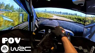 RALLY Estonia in the NEW WRC 23 is CRAZY FAST! | Simucube 2 Ultimate