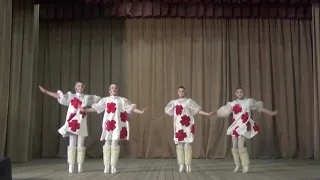"Валенки"  Стилизованный народный танец