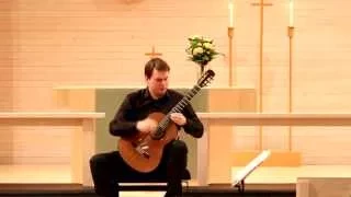 Patrik Kleemola plays Villa-Lobos Prélude no. 3