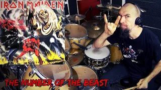 Iron Maiden - The Number of The Beast - Clive Burr Drum Cover by Edo Sala