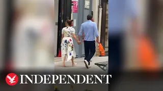 Jennifer Lopez and Ben Affleck enjoy romantic stroll on Paris honeymoon