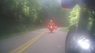 I ride the Tail of the Dragon on my vintage BMW R80/7.