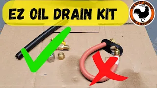 EZ OIL oil drain hose kit for your small engine.