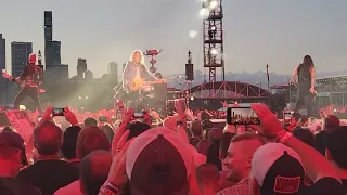 Metallica Lollapalooza Chicago 2022 opening set