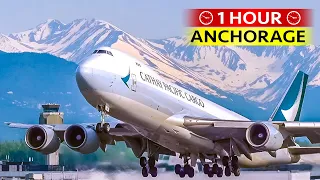 1 Hour of Plane Spotting at ANCHORAGE (2023)