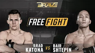 FREE MMA Fight | Brad Katona VS Bair Shtepin | BRAVE CF 53