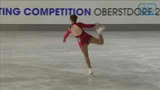 Kayleigh Roycroft. Oberstdorf 2018. Bronze Ladies I A FS . 4 place