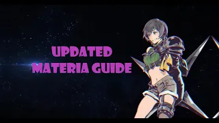 FF7 Ever Crisis Updated Materia Guide