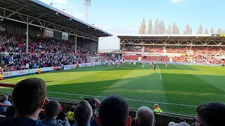 Last minute goal by Jordan Davies in the 98th minute to win the game - Wrexham vs Dover 6-5