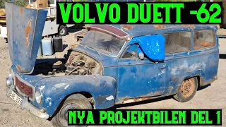 Mitt nya projekt Volvo Duett 1962 --  Kommer den att starta ??