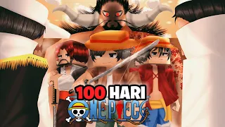 100 Hari di Dunia One Piece Menjadi Pemburu Bajak Laut! - Minecraft