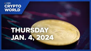 Bitcoin bounces back above $44,000 amid volatile start to 2024: CNBC Crypto World