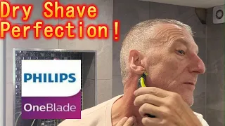 The secret to a perfect dry shave with Philips OneBlade