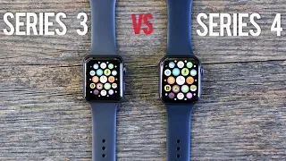 Apple Watch Series 3 vs Series 4
