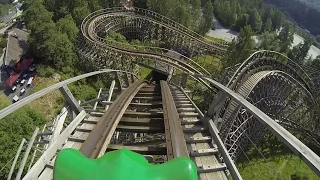 Vekoma Thundercoaster Tusenfryd 2016 POV Onride First Row