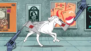 Take The Money and Run ~ Steve Miller Band Ultimate Hits Animation