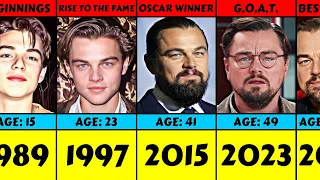 Evolution: Leonardo DiCaprio From 1989 To 2024