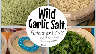 Wild garlic salt.