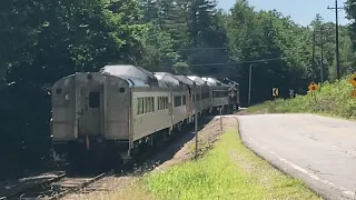 RAREST MOVE OF THE DECADE! Hobo Railroad private cars leaving Lincoln!