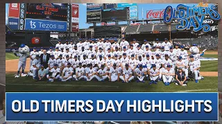 Check out the Mets Old Timers' Day game highlights as the Mets alumni re-took the field | SNY