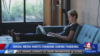 Social media habits changing during the pandemic